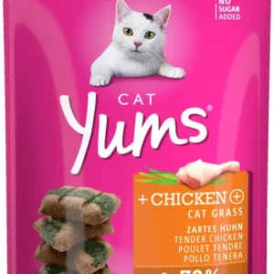 Preis Gesenkt Vitakraft Cat Yums Hundhn/Katzengras 40 g